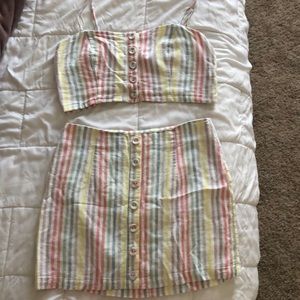 Forever 21 two piece set